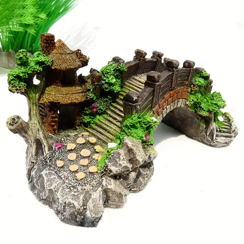 Aquarium Landscaping Bridge