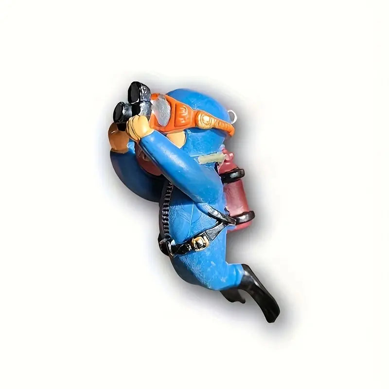 Miniature Artistic Scuba Diver Figurine