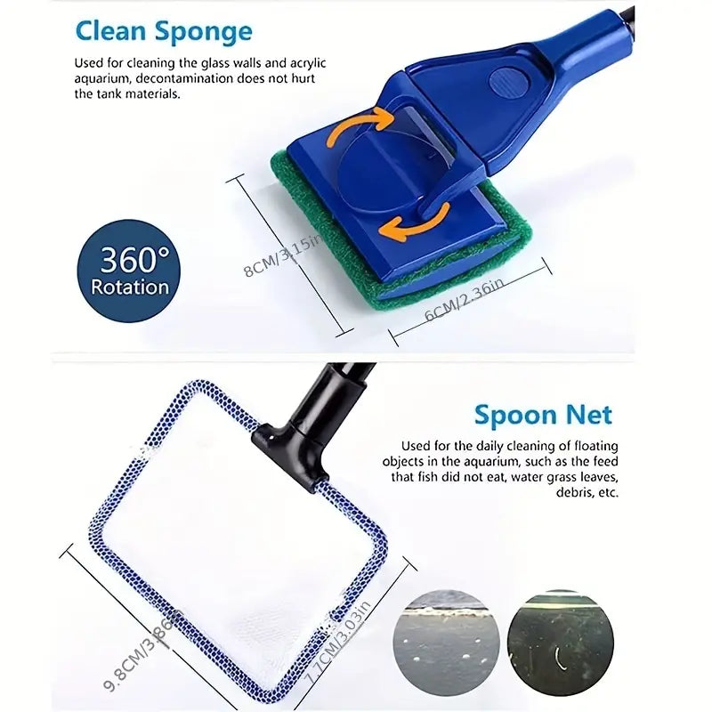 5 In 1 Fish Tank Cleaning Kit