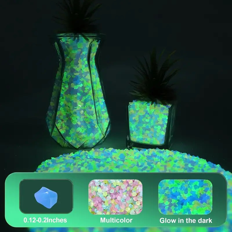 2200pcs Radiant Nighttime Aquarium Gems