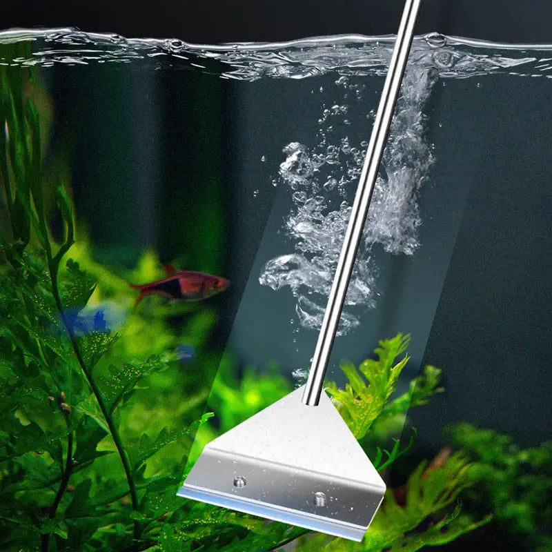 Fish Tank Cleaning Tool with Algae Removal Scraper