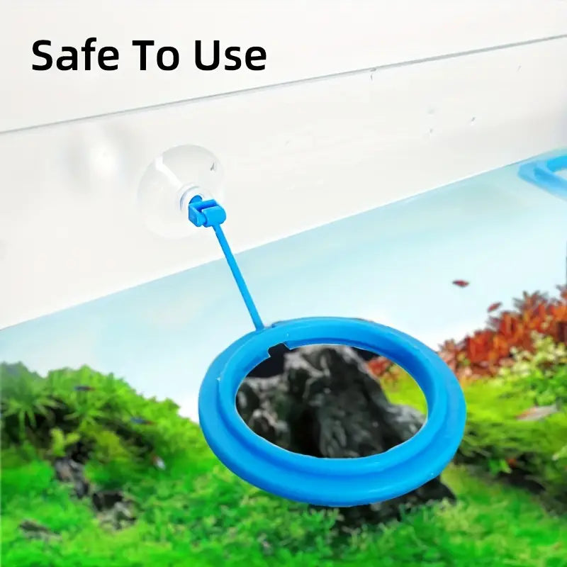 Non-Slip Fish Feeding Rings for Aquariums