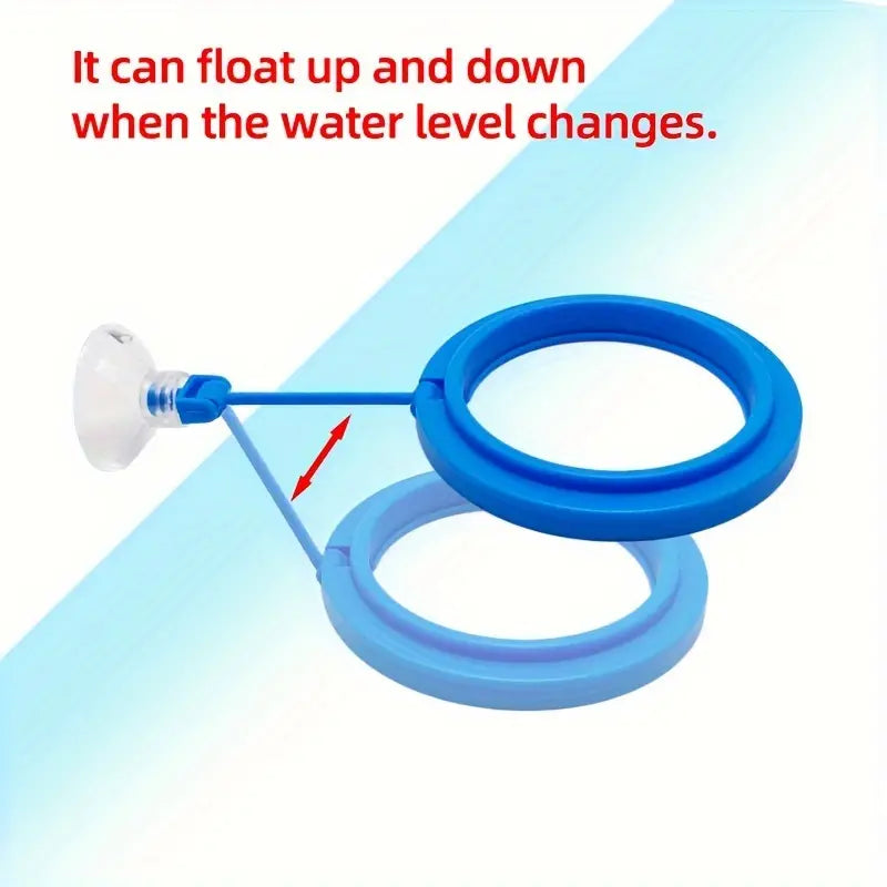 Non-Slip Fish Feeding Rings for Aquariums