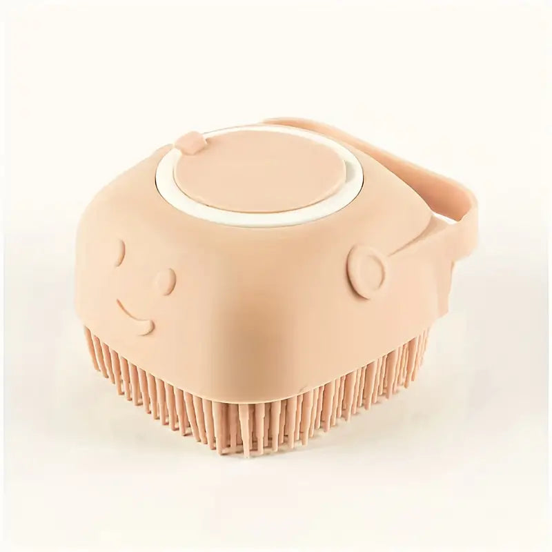 Pet Shampoo Silicon Brush