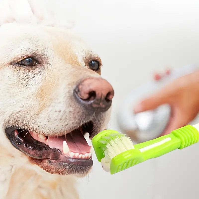 3 Heads Pet Toothbrush