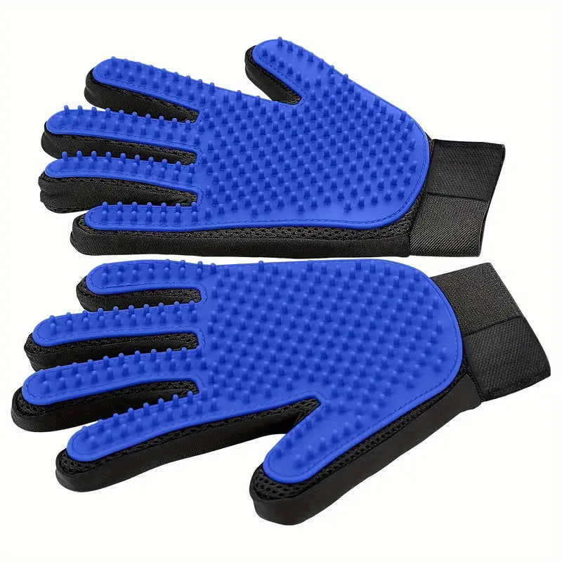 1pair Pet Grooming Glove