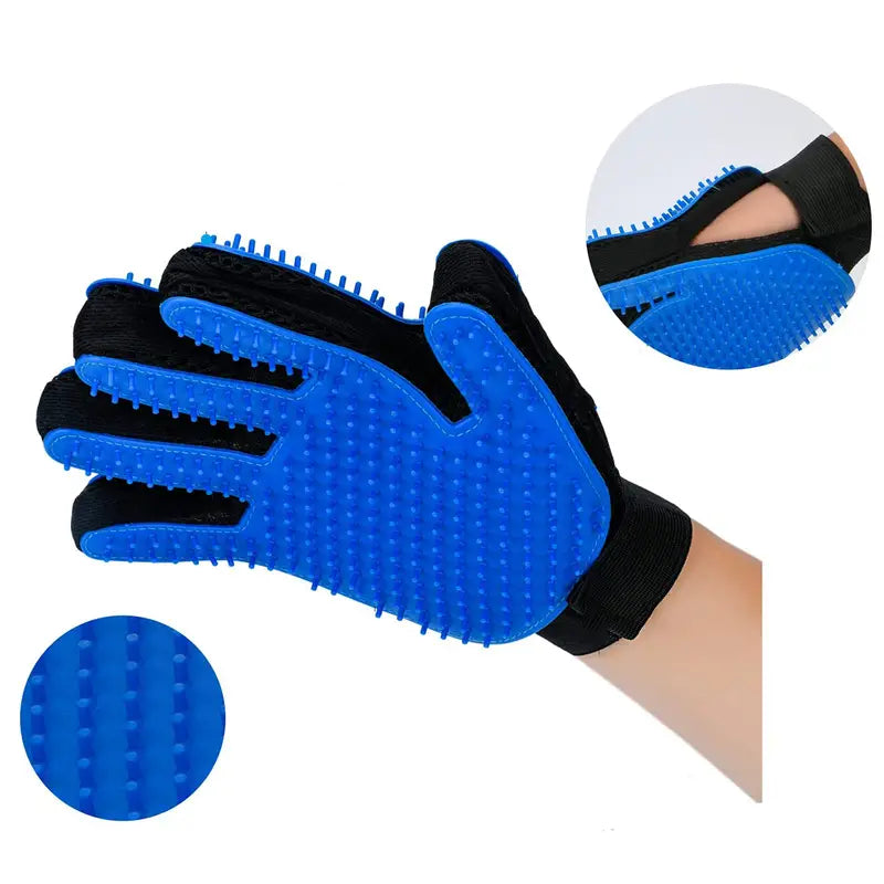 1pair Pet Grooming Glove