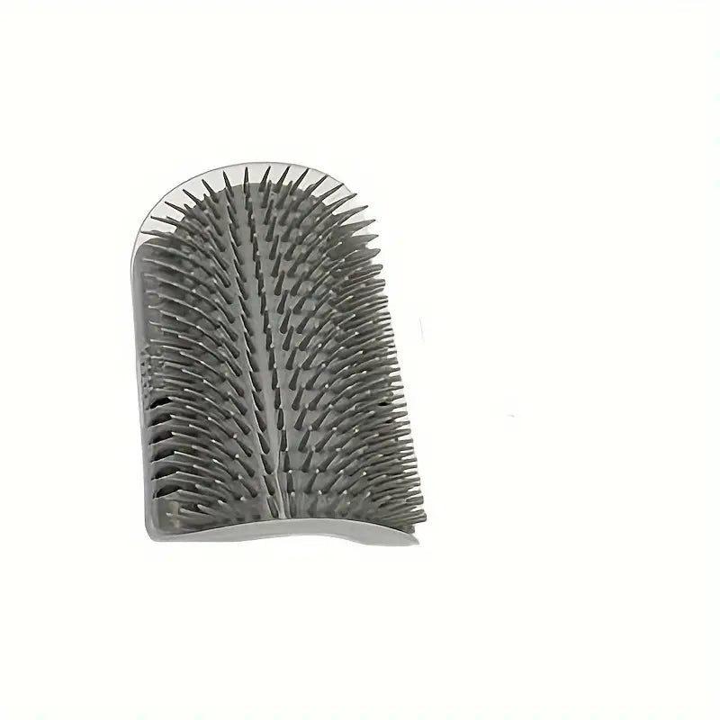 Wall-Mounted Cat Self Groomer with Massage Comb Brush