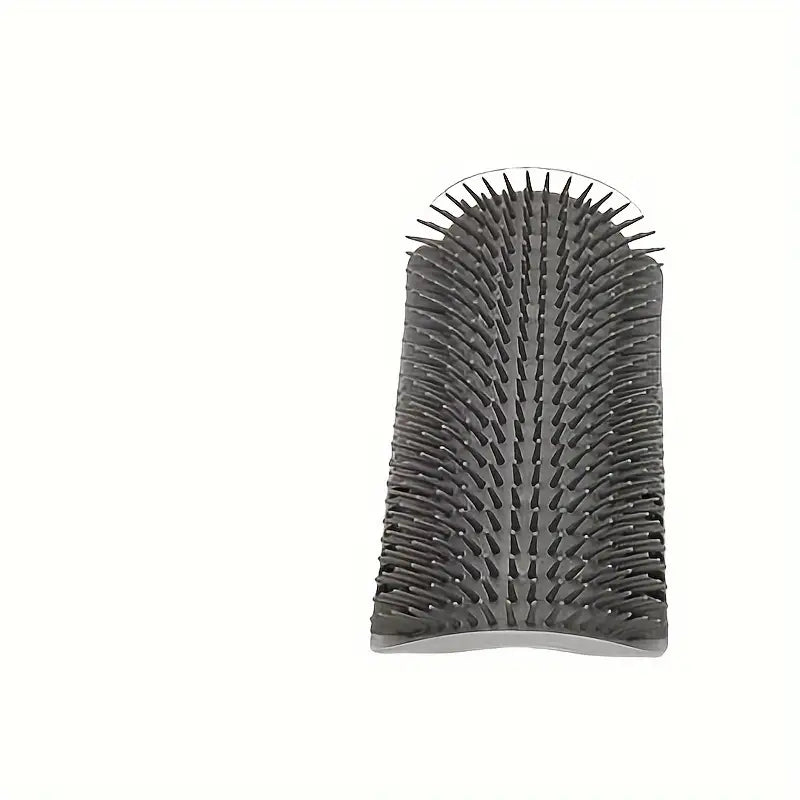 Wall-Mounted Cat Self Groomer with Massage Comb Brush