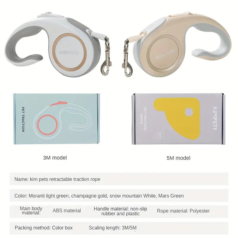 3/5 Meter Minimalist Dog Leash
