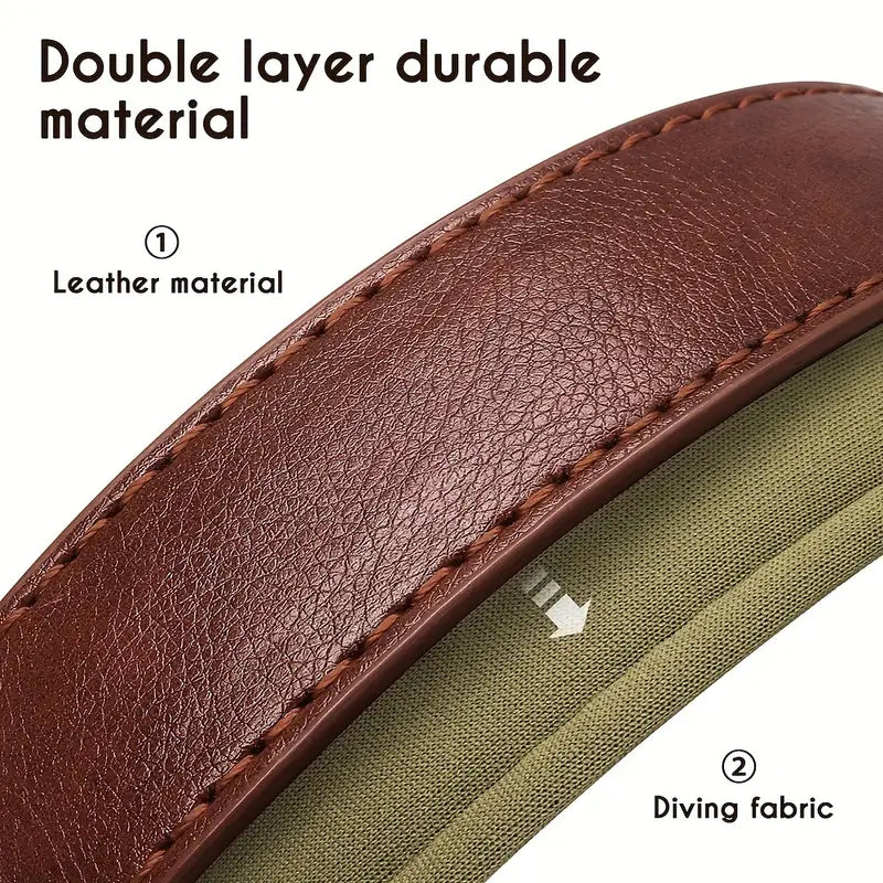 Personalized PU Leather Dog Collar