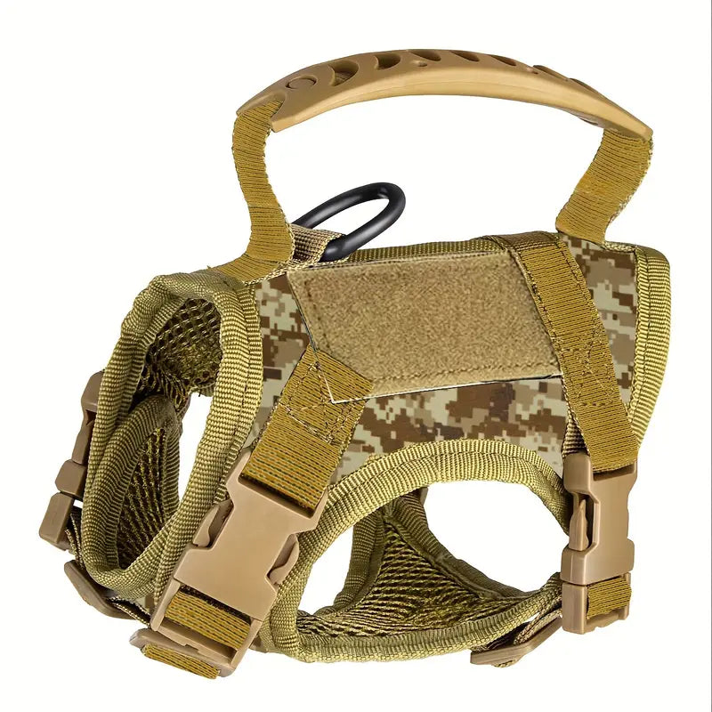 Adjustable 600D Tactical Pet Vest Harness