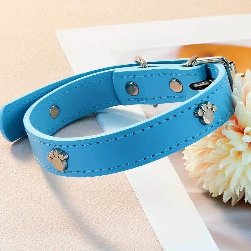 Footprint Pattern Pet Collar