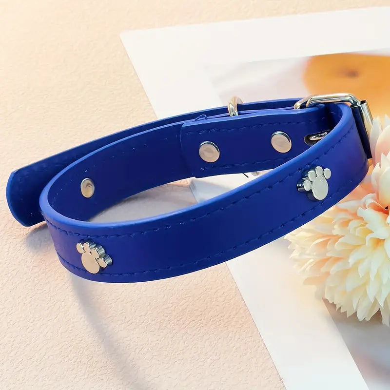 Footprint Pattern Pet Collar