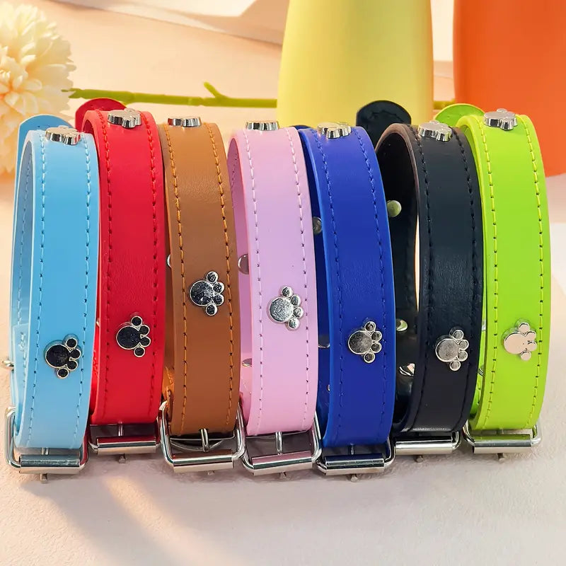 Footprint Pattern Pet Collar