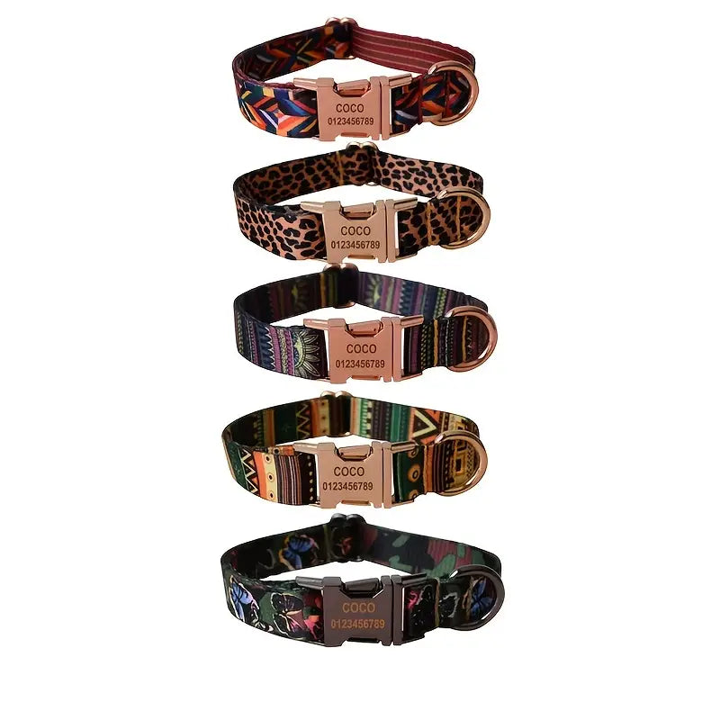 Custom Personalized Pet Dog Collar