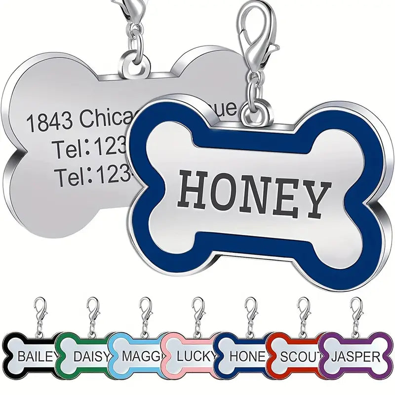 Personalized Engraved Dog Tag