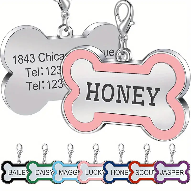 Personalized Engraved Dog Tag