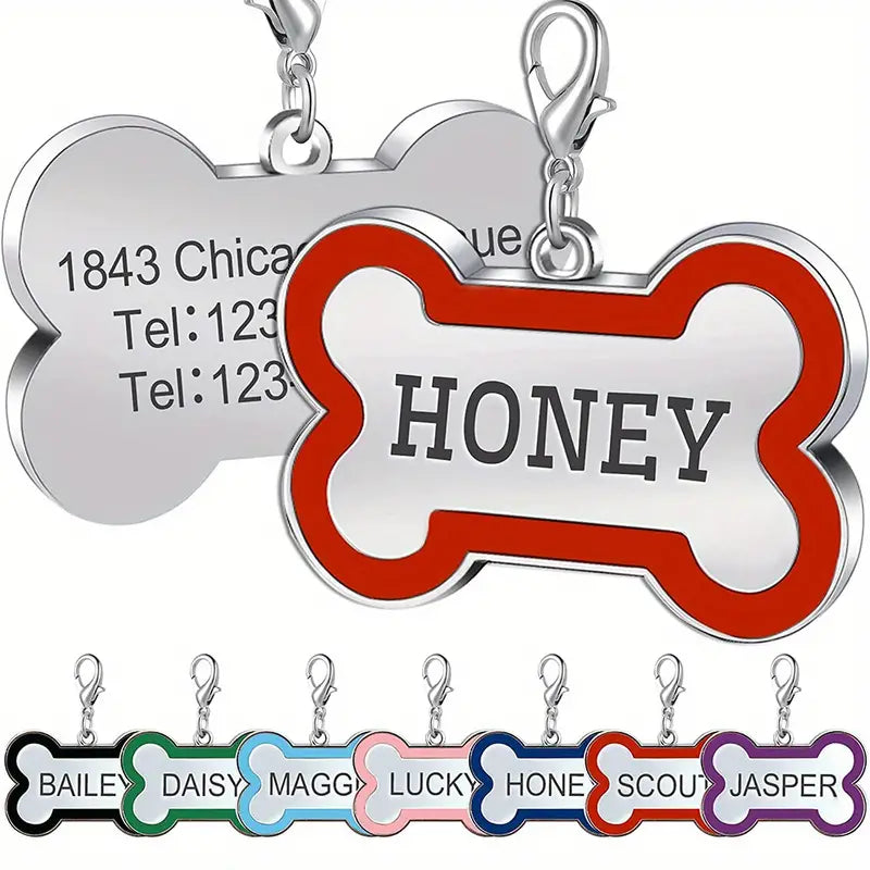 Personalized Engraved Dog Tag