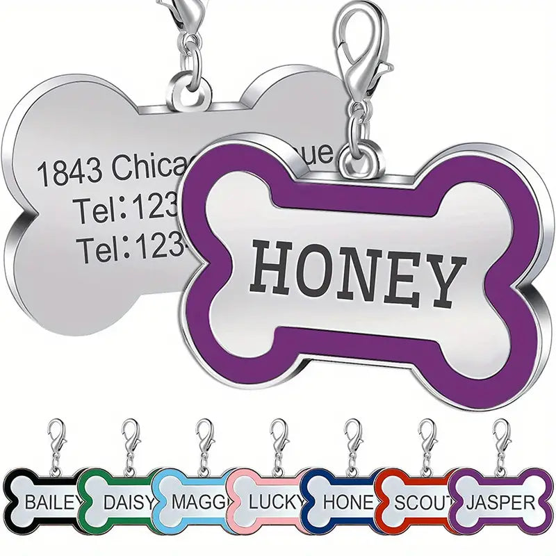 Personalized Engraved Dog Tag