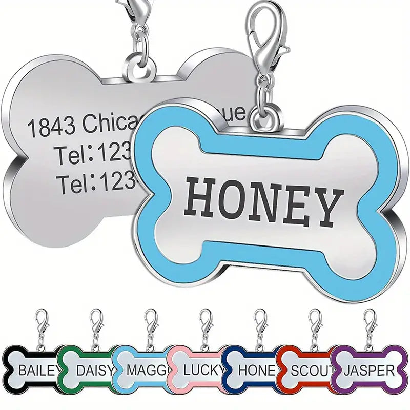 Personalized Engraved Dog Tag
