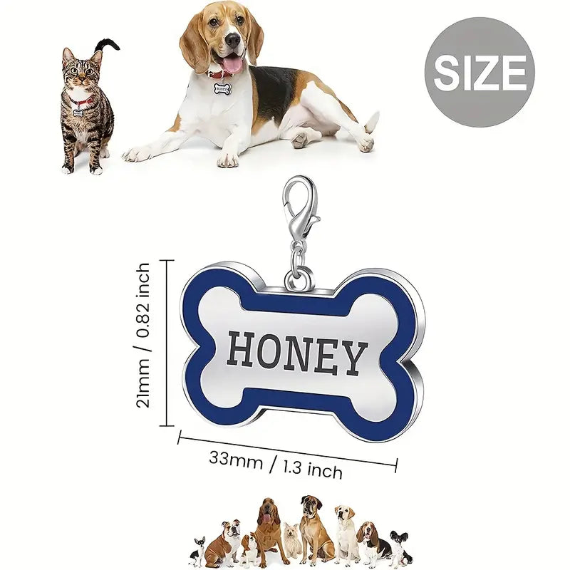 Personalized Engraved Dog Tag