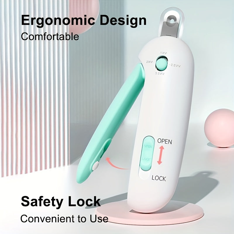 Professional Pet Nail Trimmer with Adjustable Aperture