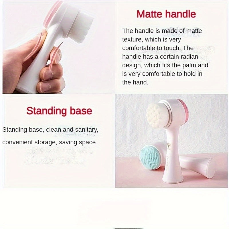 Ergonomic Pet Paw Cleaning Brush for Dogs & Cats