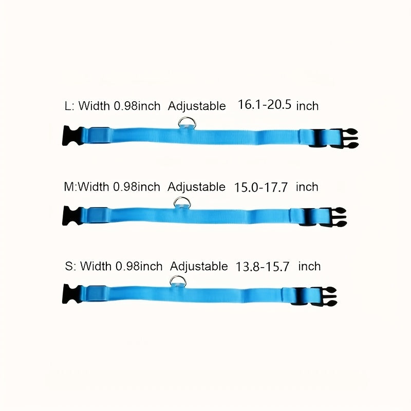 Adjustable Luminous Collar For Night Safety