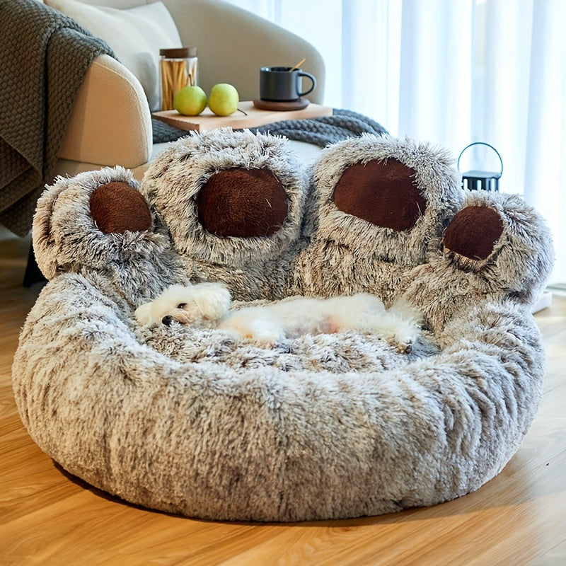 Cute Bear Paw Shape Dog Bed & Cat Bed