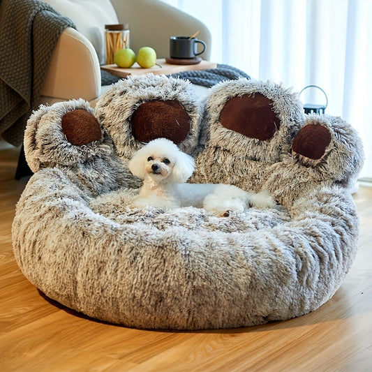 Cute Bear Paw Shape Dog Bed & Cat Bed