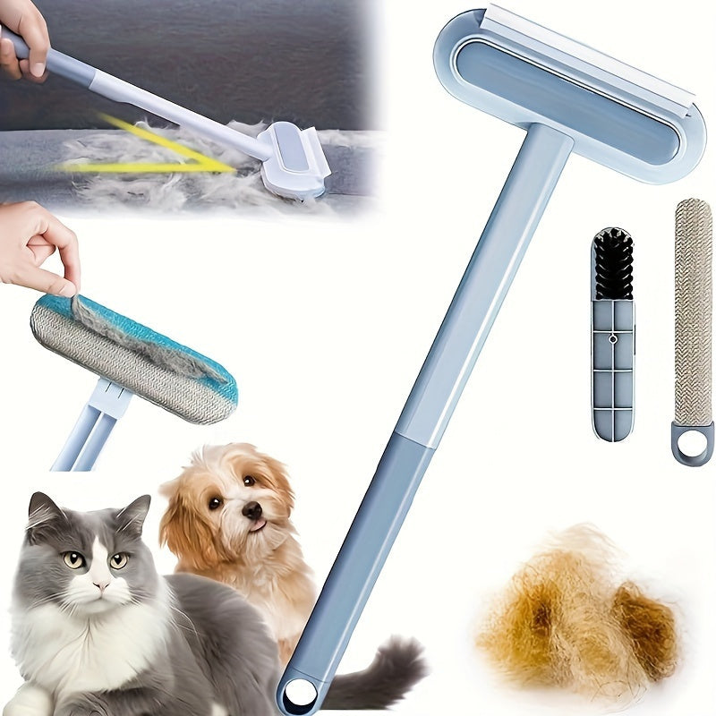 Pet Grooming Tool, Dual-Use Wet & Dry Brush