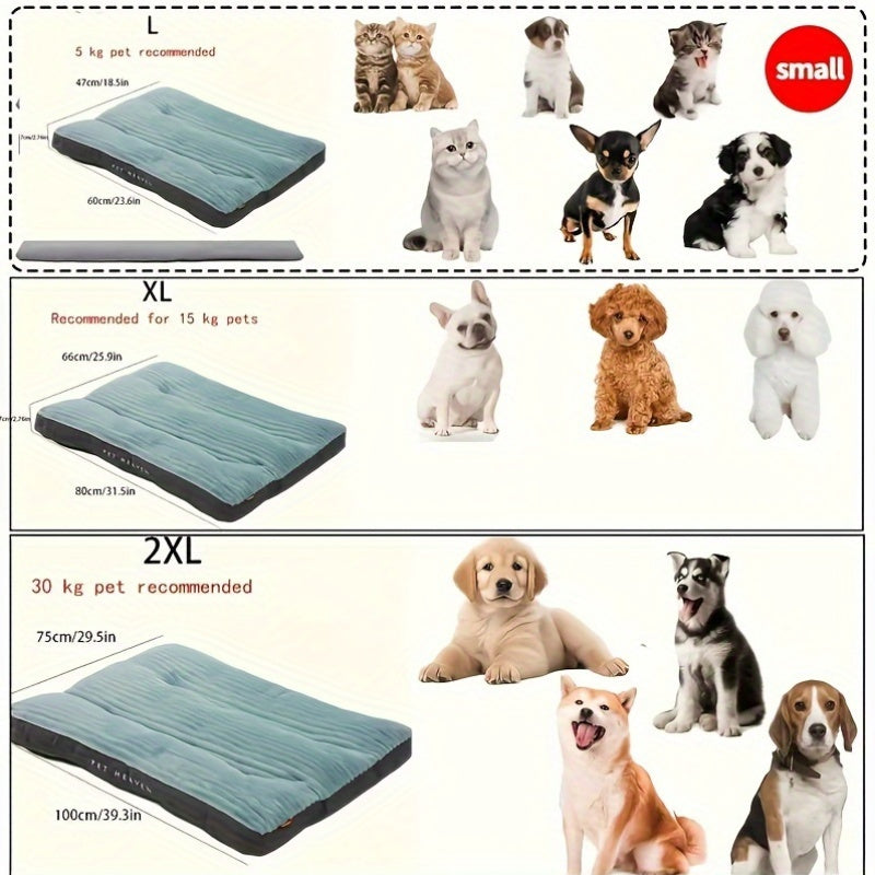 Cozy Pet Heaven Rectangular Dog Bed Mat