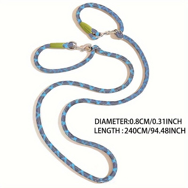 Reflective Night Safety Dog Leash - Hands-Free