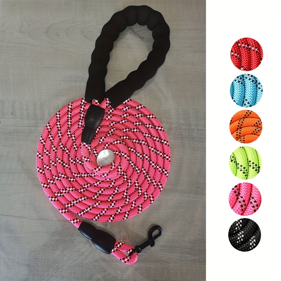 Reflective Dog Leash With Comfortable Padded Handle