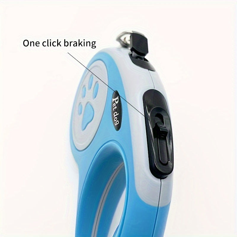 Durable One-Button Retractable Dog Leash