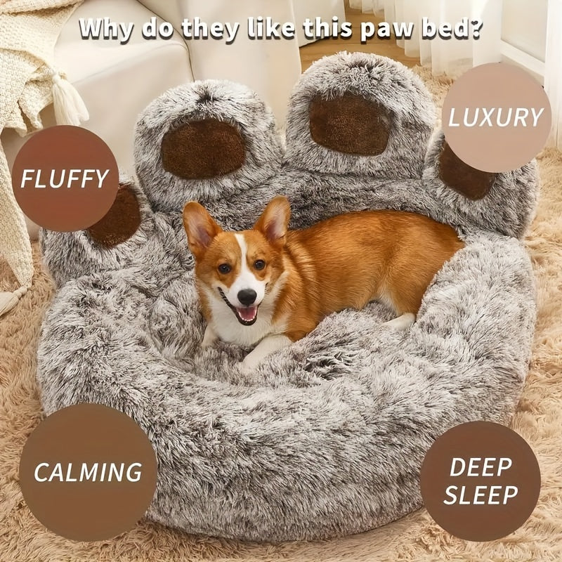 Cute Bear Paw Shape Dog Bed & Cat Bed