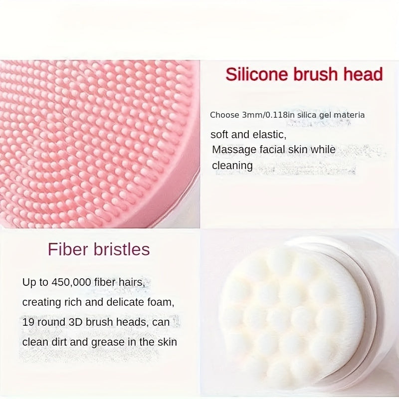 Ergonomic Pet Paw Cleaning Brush for Dogs & Cats