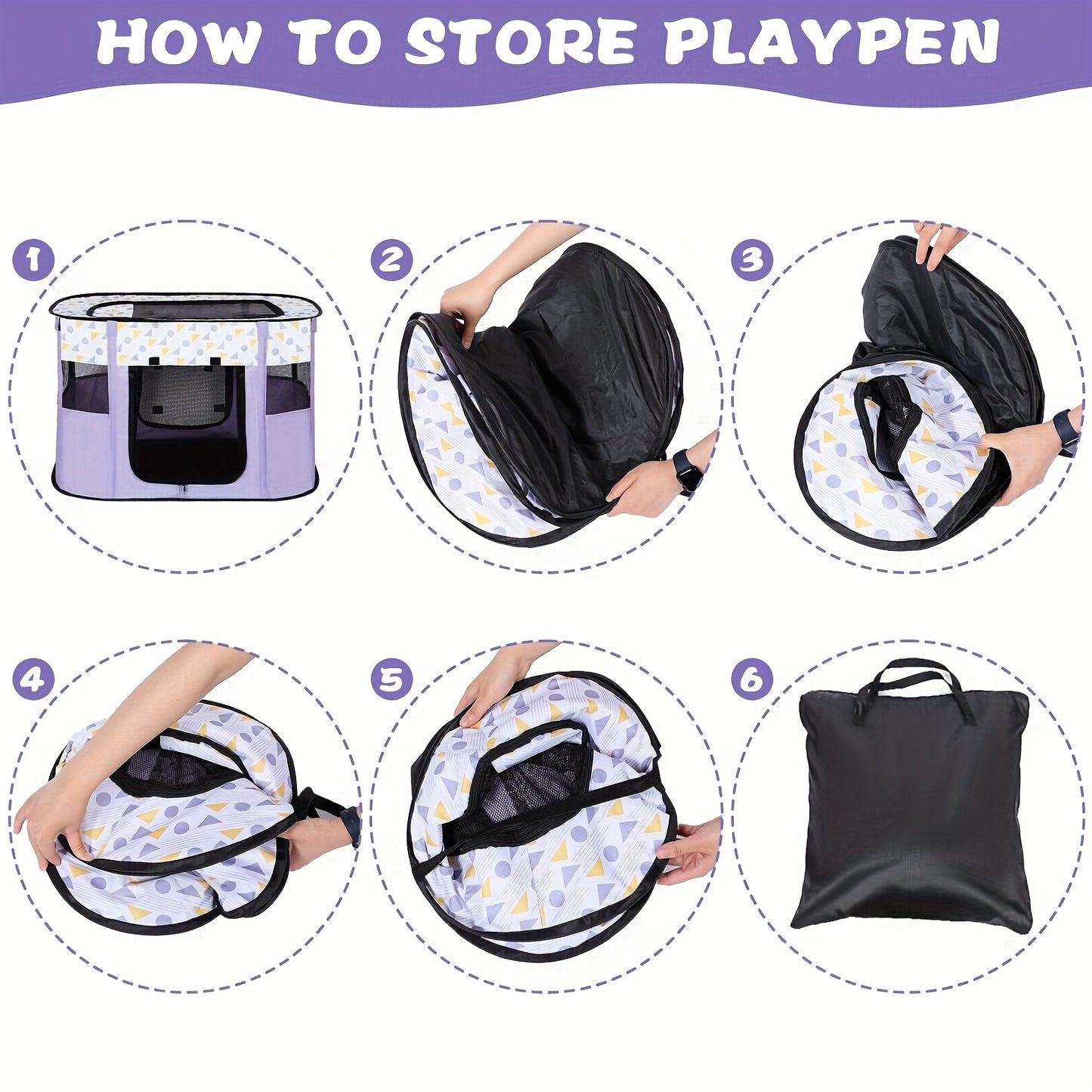 Extra Large Portable Pet Playpen