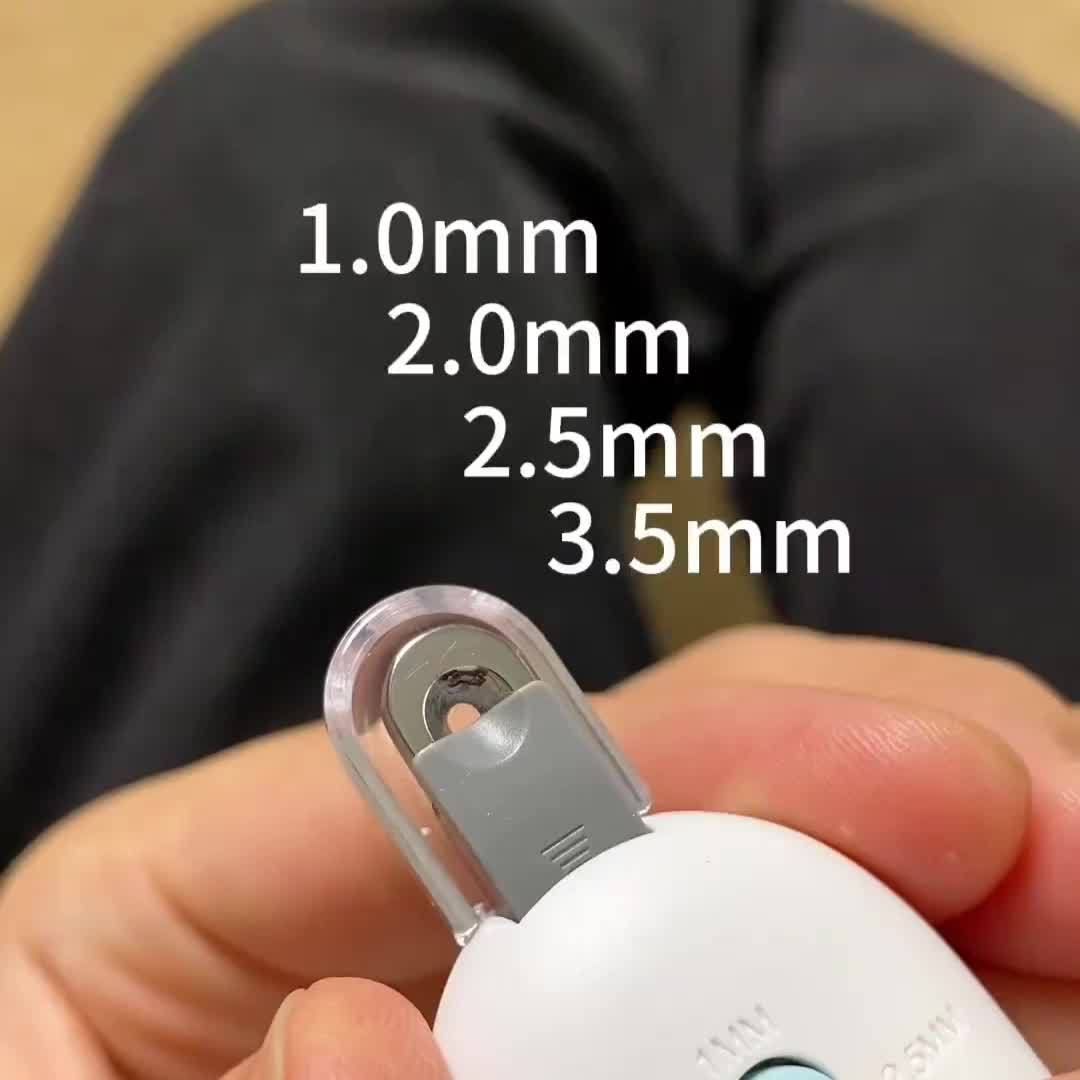 Professional Pet Nail Trimmer with Adjustable Aperture