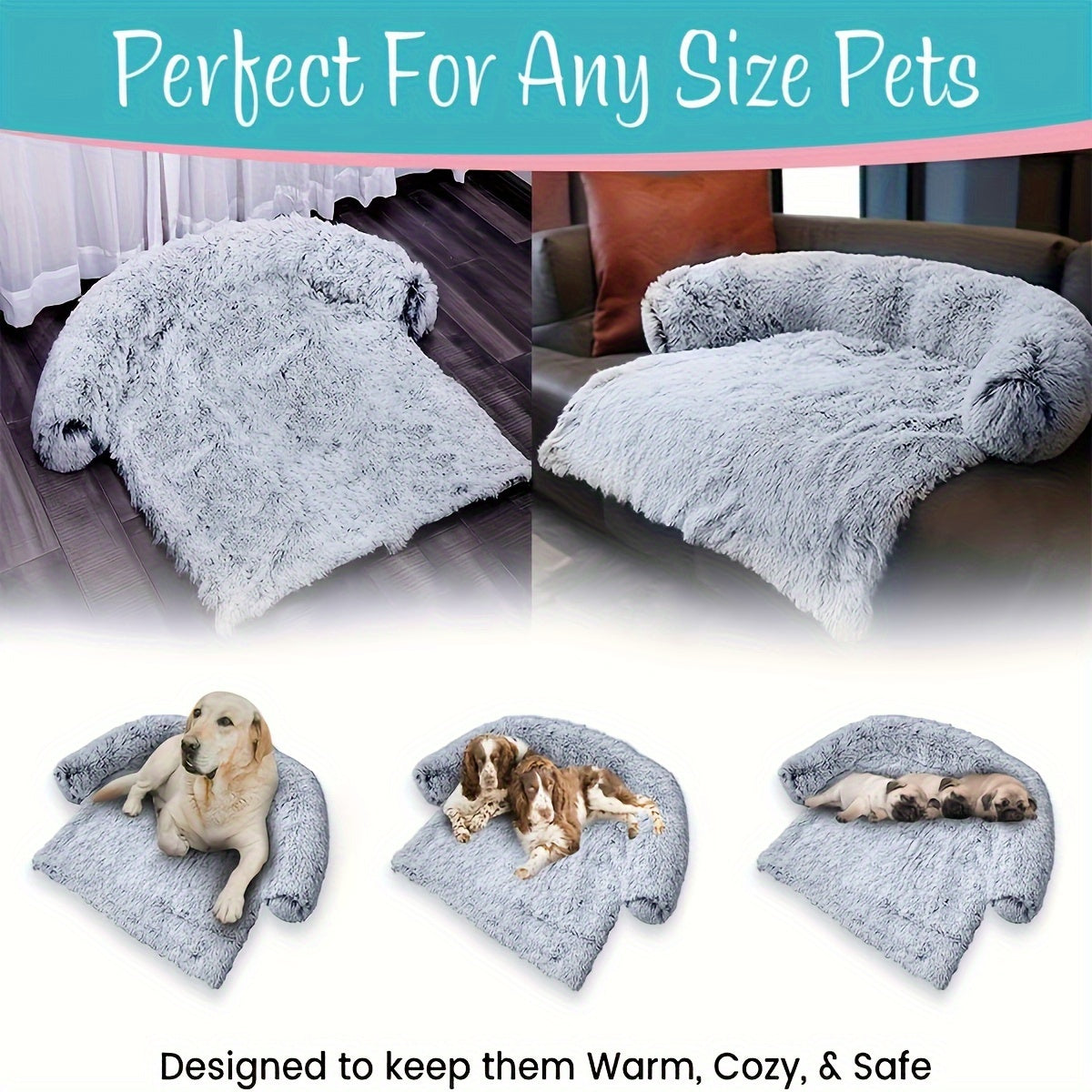 Plush Dog Bed