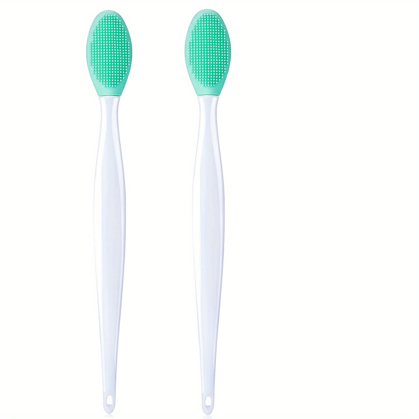 2pcs Gentle Silicone Dog Toothbrush Set