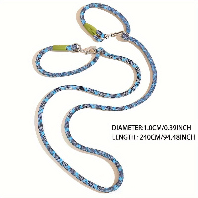 Reflective Night Safety Dog Leash - Hands-Free