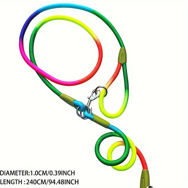 Reflective Night Safety Dog Leash - Hands-Free
