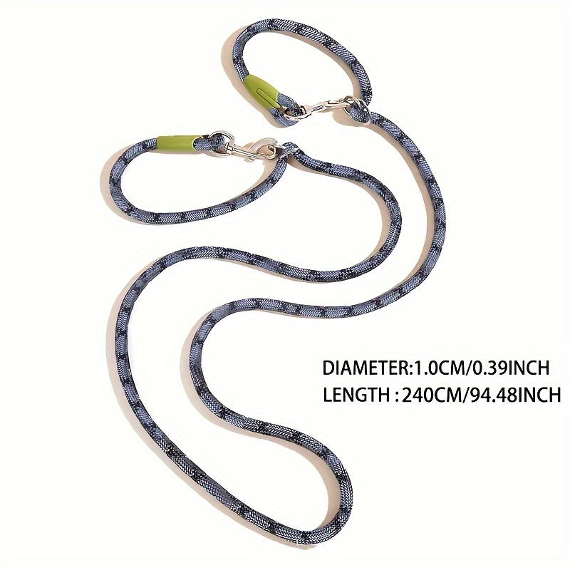 Reflective Night Safety Dog Leash - Hands-Free