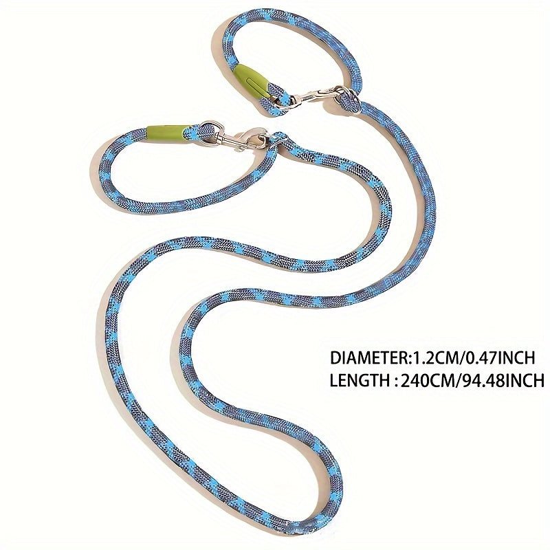 Reflective Night Safety Dog Leash - Hands-Free