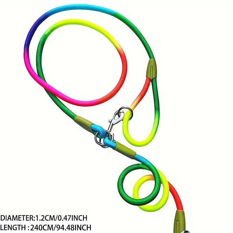 Reflective Night Safety Dog Leash - Hands-Free
