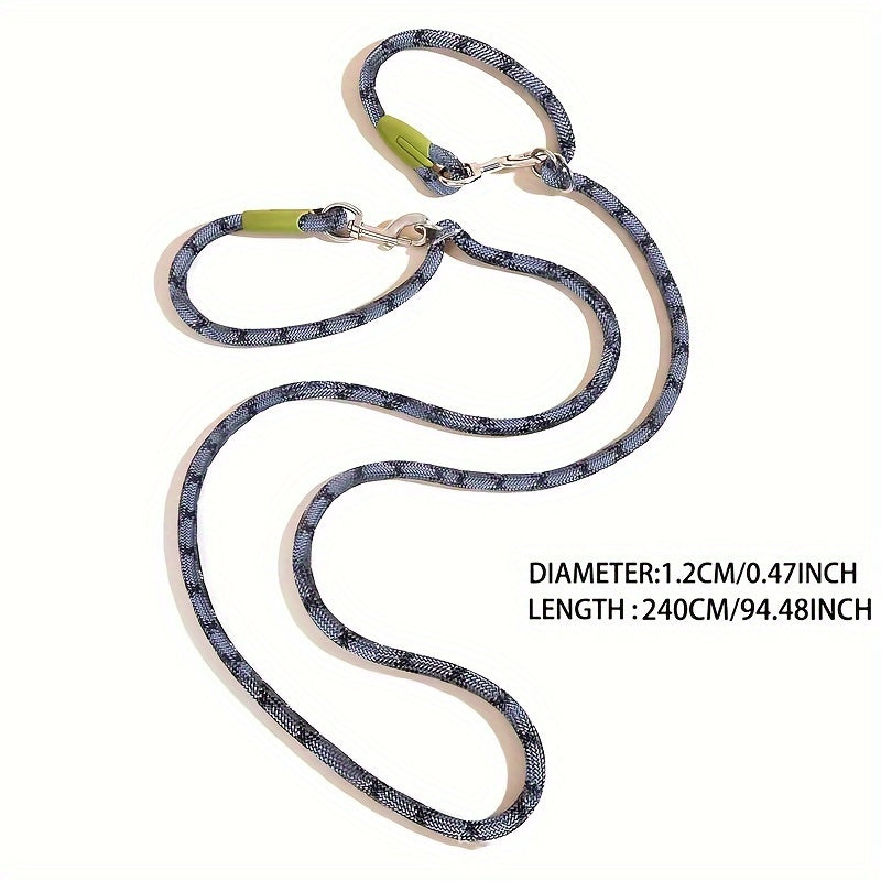 Reflective Night Safety Dog Leash - Hands-Free