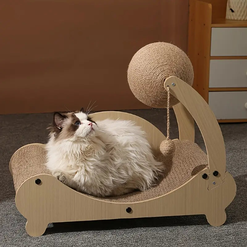 Cat Scratching Lounge Bed