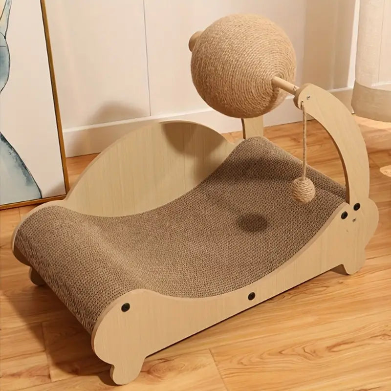 Cat Scratching Lounge Bed